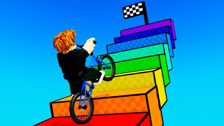 Obby But You're On A Bike